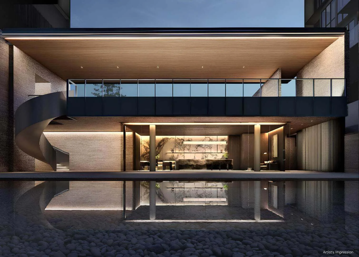 Artist's impression of the Function Studio at Amberwood at Holland